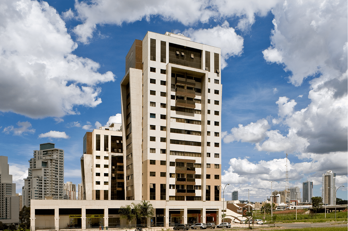 Um dos empreendimentos em Águas Claras em Brasília pela Base Incorporações.